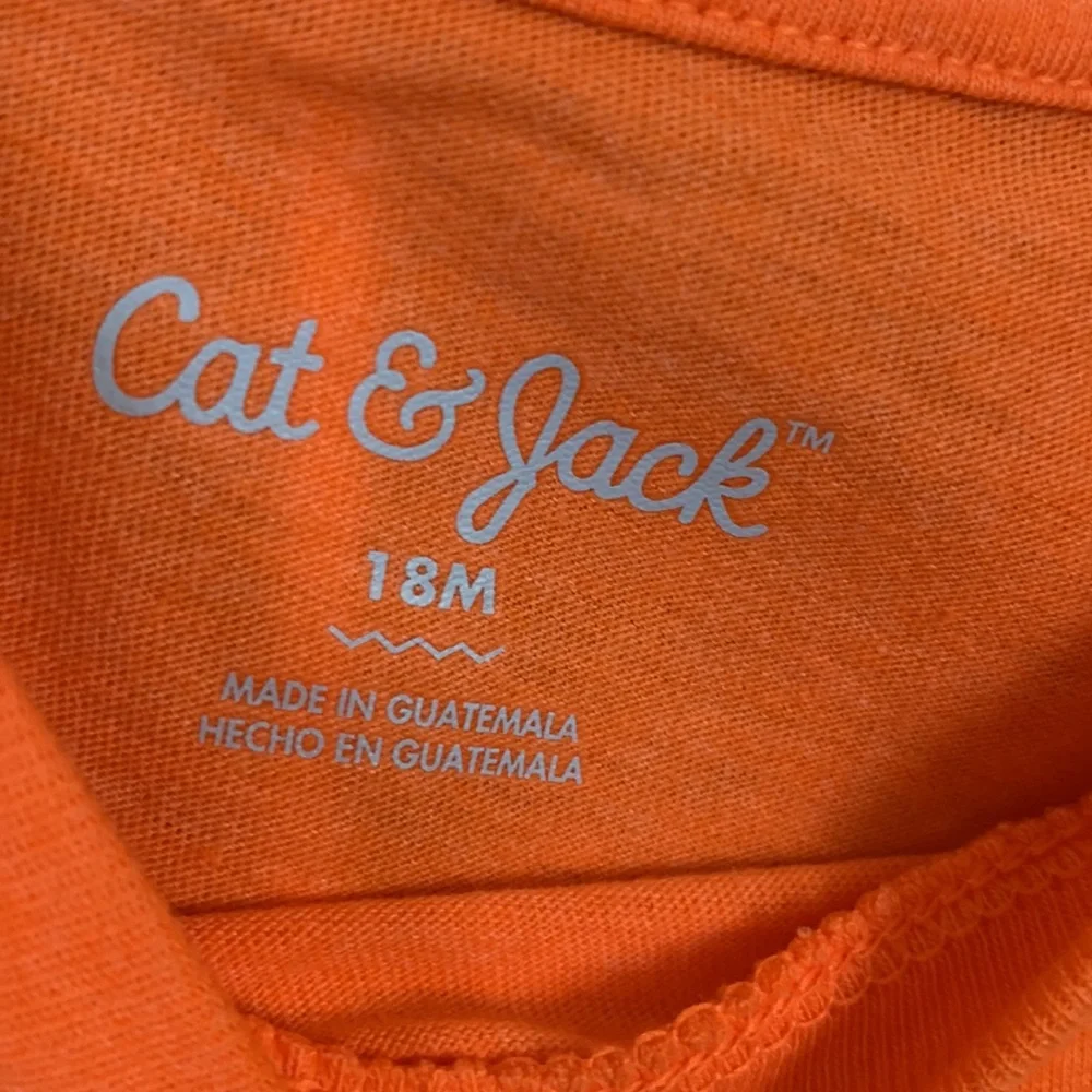 Cat & Jack Boys Halloween Long Sleeve T-Shirt & Fleece Jogger Pants
